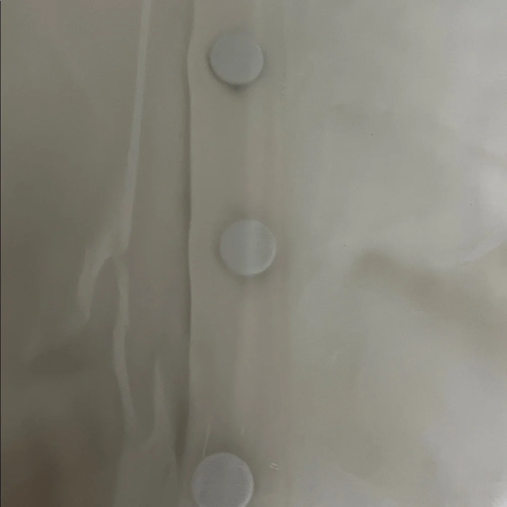 NWT Rumored Mayfair cream Button-Down midi Dress 2 - Picture 7 of 7